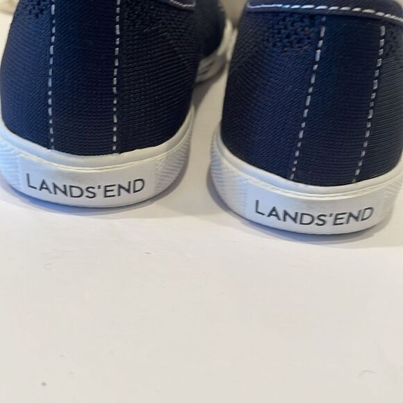 Lands' End Lace Up canvass Sneakers Women's Size 9 - Picture 6 of 7